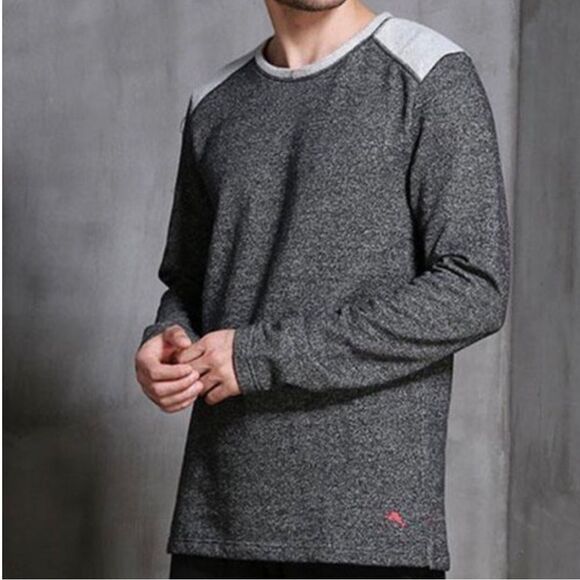 TOMMY BAHAMA Crewneck Lounge Sweatshirt Fleece Blue Gray Mens XL - Picture 7 of 7